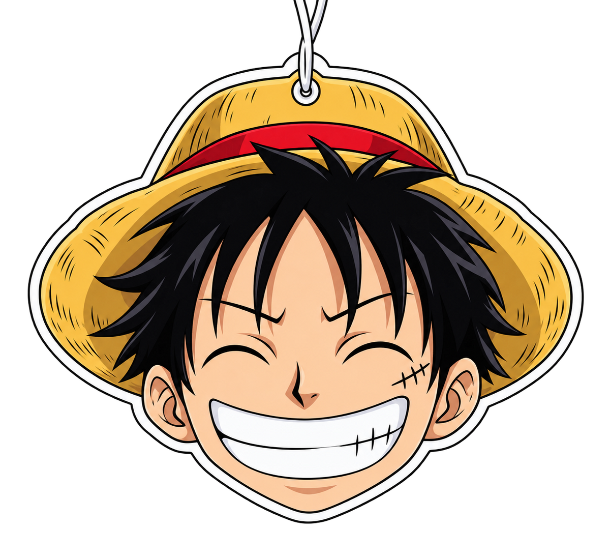 One Piece Luffy Duftbaum – Strohhut Auto Lufterfrischer